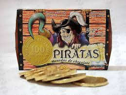 MONEDAS PIRATAS/EMOJI x 60u